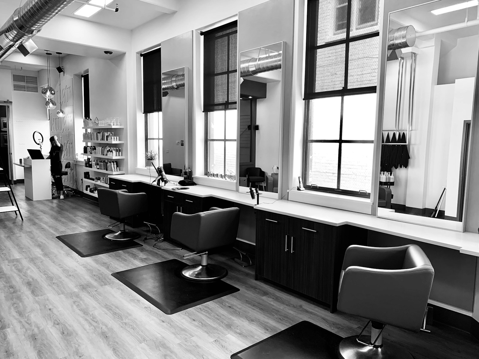 Photo du salon ou d'une coupe